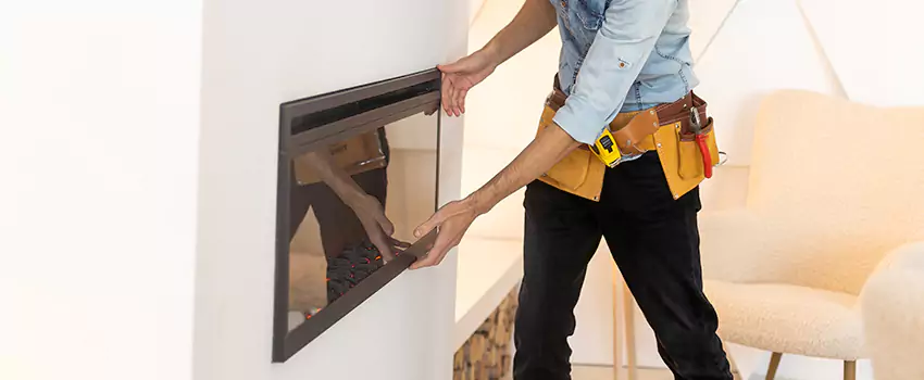 Metal Fireplace Installation in Ossining, New York