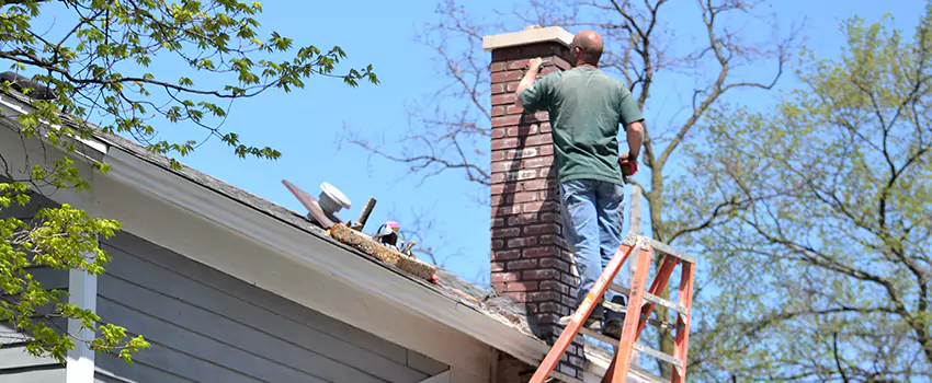 Vinyl and PVC Chimney Flashing Installation in Ossining, NY