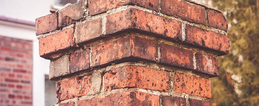 Cracked Chimney Bricks Repair Cost in Ossining, New York
