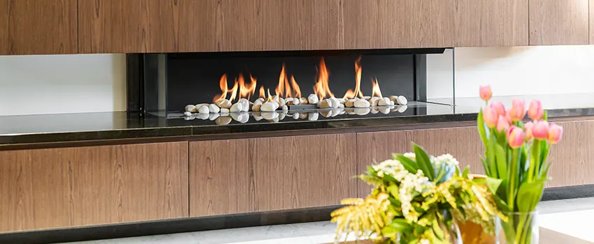 Double-height Fireplace Design Refurbishment in Ossining, New York