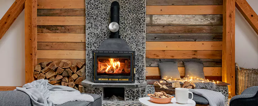 Thelin Hearth Products Direct Vent Gas Stove Fireplace Inspection in Ossining, New York